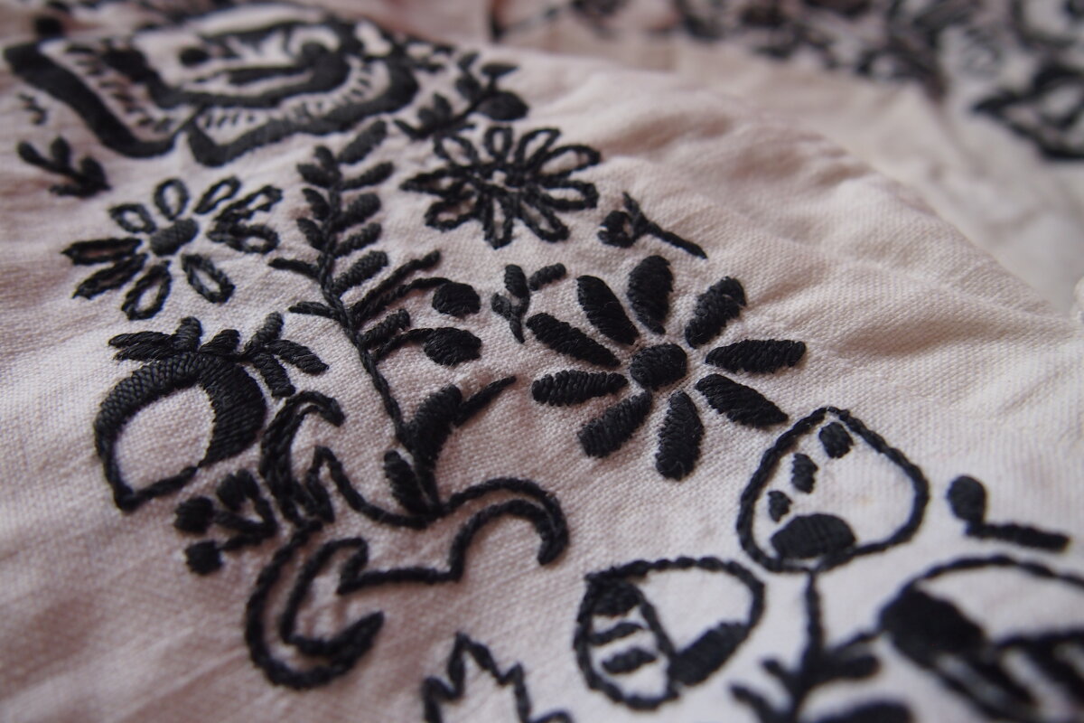 Dialog tradiční a moderní výšivky